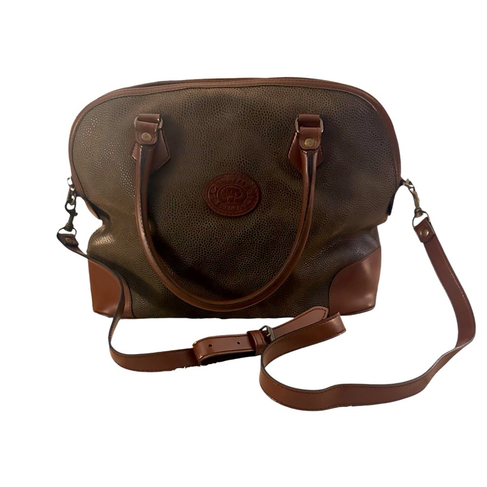 Natural Concept Made for the John Lewis Partnership London Leather Top Carry Bag